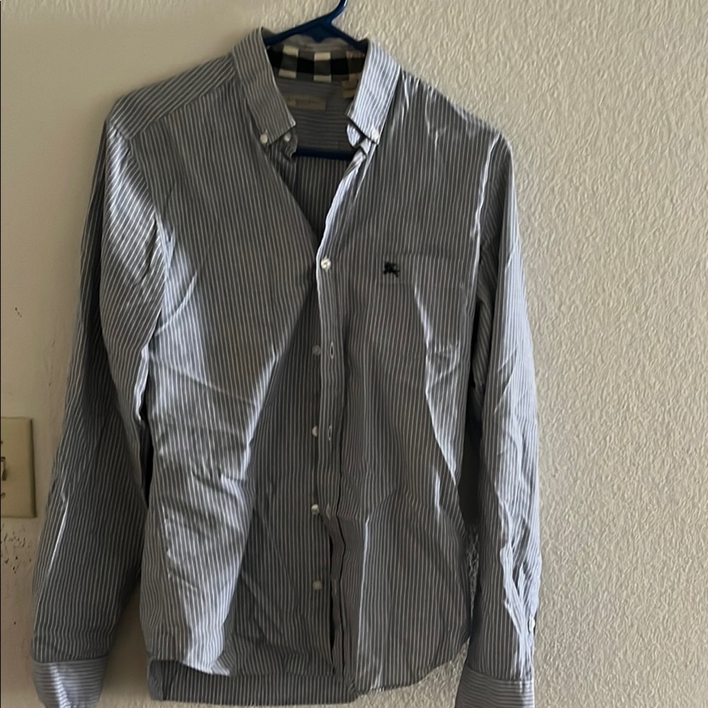 Burberry Brit Striped Button-Up Shirt